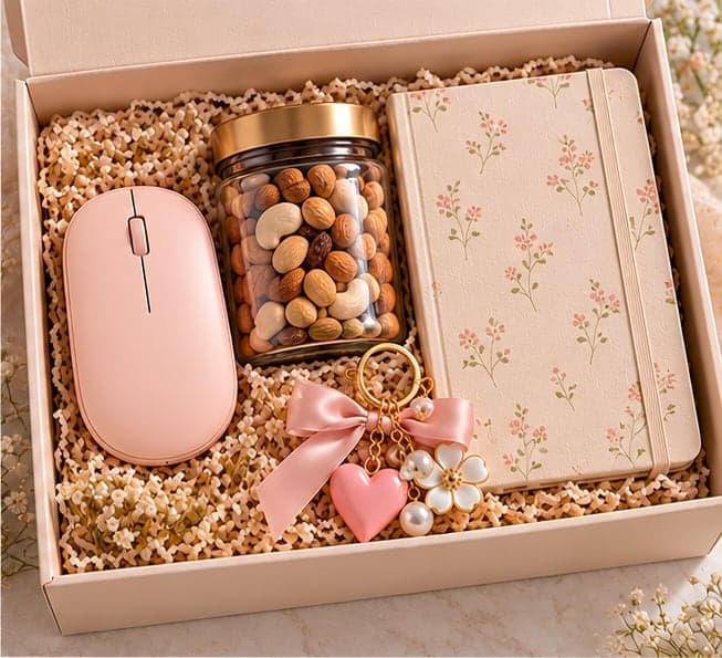 Blush desk gift set