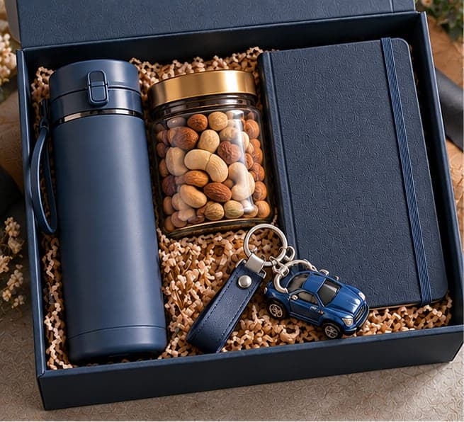 Navy executive bottle set